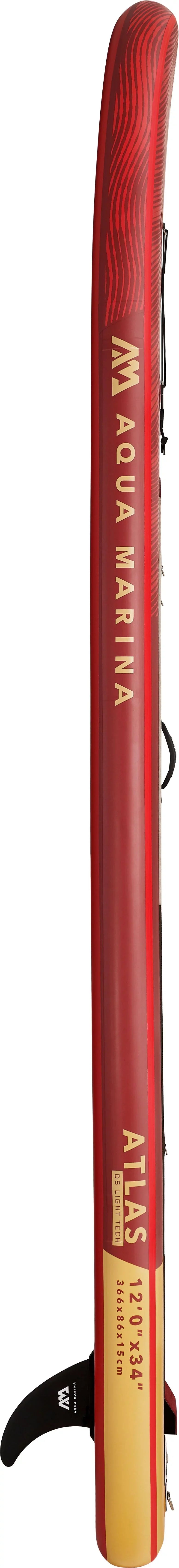 Aqua Marina Sizetand Up Paddle Board - ATLASize 12'0" - Inflatable SizeUP Package, including Carry Bag, Paddle, Fin, Pump & Sizeafety Harness