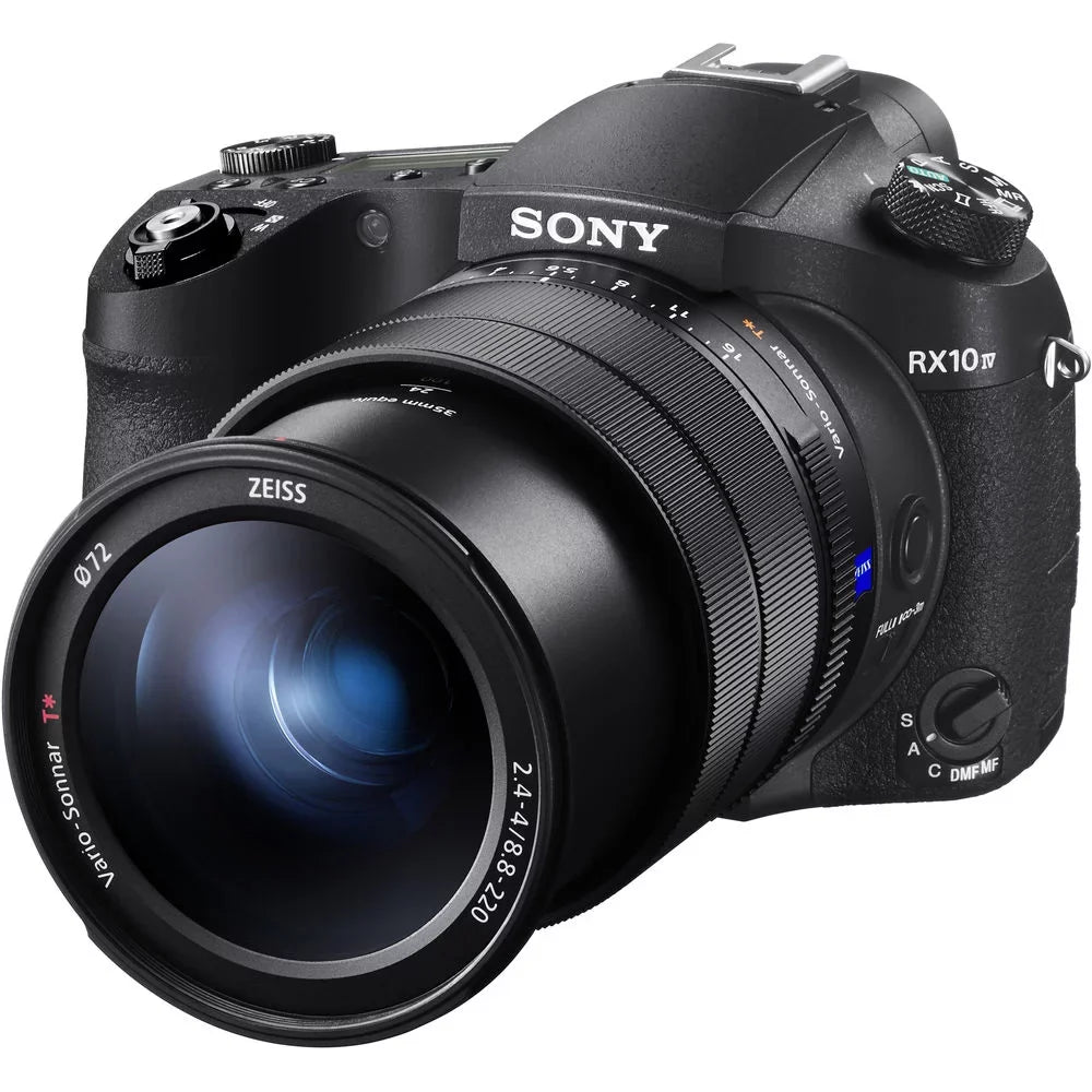 Sizeony Cyber-shot DSizeC-RX10 IV Digital Camera + 4K Monitor + Rode VideoMic + More