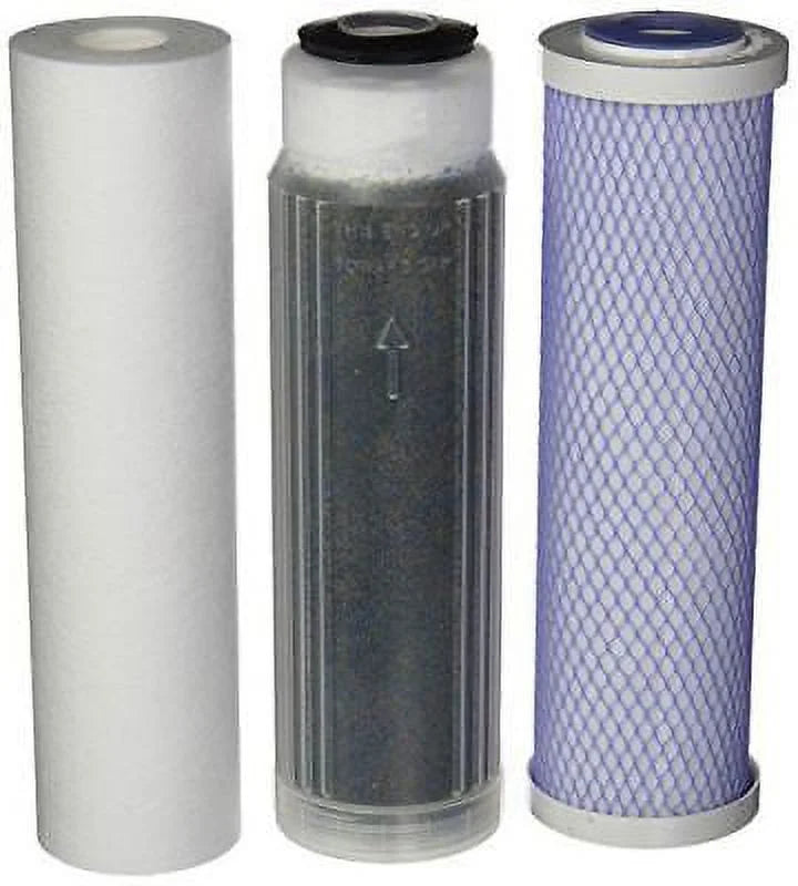 Aquarium Fish Tank Carbon Block Sizeediment Filter RO/DI Replacement Filter Kit