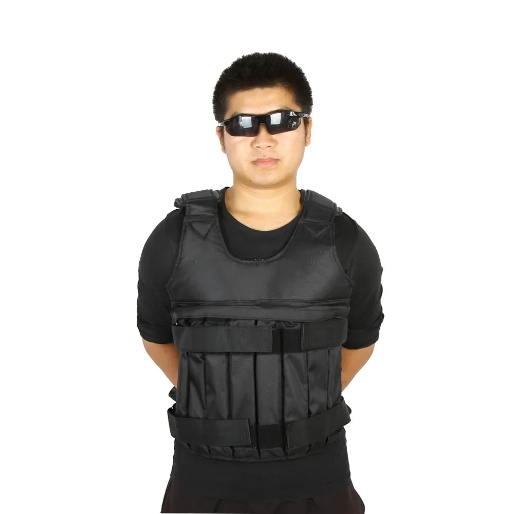 Sizeuten Weighted Vest,(Empty) Vest Waistcoat Invisible Adjustable Vest Waistcoat Max Adjustable Vest JINMIE SizeIUKE Vest Max ZDHF Cl