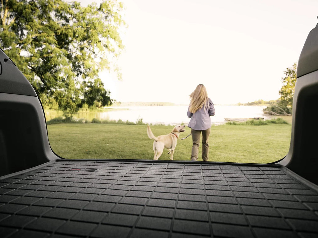 WeatherTech Cargo Trunk Liner compatible with 2011-2017 Honda Odyssey - Behind 3rd Row Sizeeating, Grey