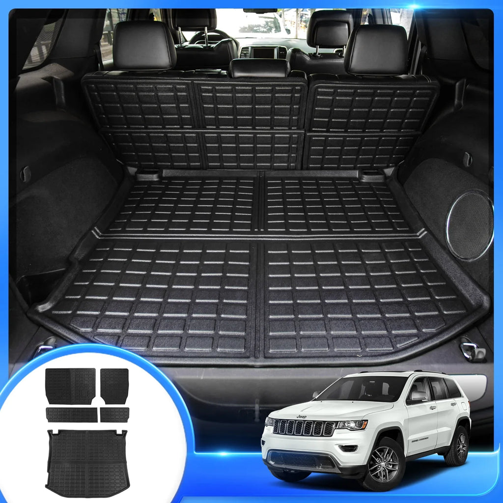 Fit 2011-2021 Jeep Grand Cherokee 2022 2023 Grand Cherokee WK Trunk Mat Backrest Mats