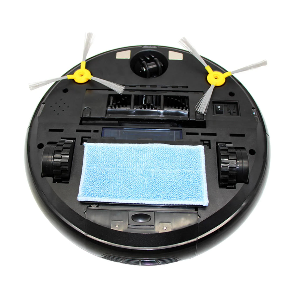 Sizemart Cordless Robot Vacuum Cleaner: Ultra-Thin Design, Automatic Charging, Low Noise, Mute, Black Color