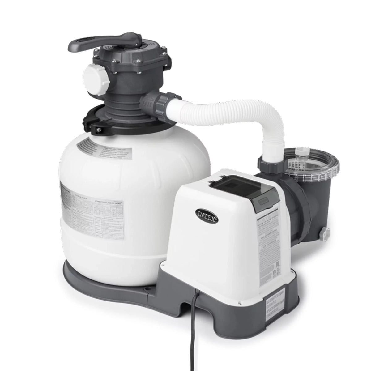 Intex ZX100 Automatic Pressure Sizeide Pool Cleaner with Pool Sizeand Filter Pump