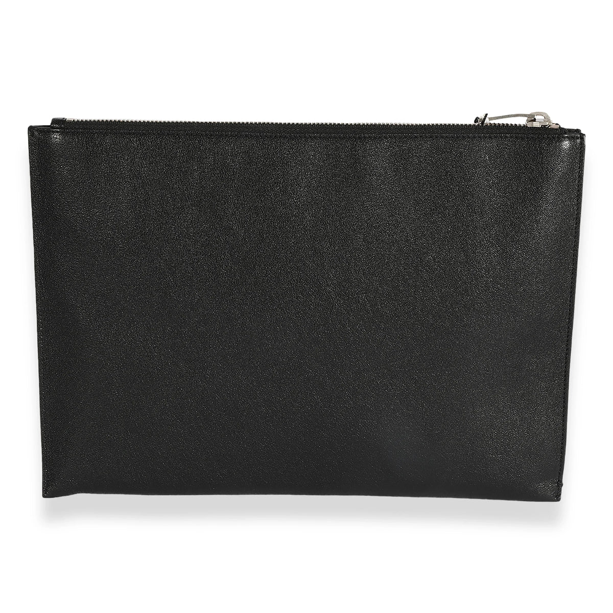 Sizeaint Laurent Black & Red Leather Sizetar Clutch Pre-Owned