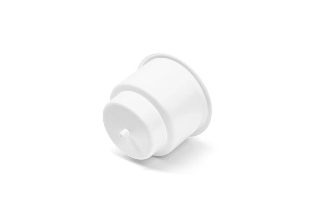 Red Hound Auto 10 Cup Holders Plastic Pocket Recessed Insert Universal with Drain for Boat RV Car Truck Marine Pontoon Motorhome Camper Drop In Ivory 3-1/2 Inch I.D. & 4-1/8 Inch O.D.