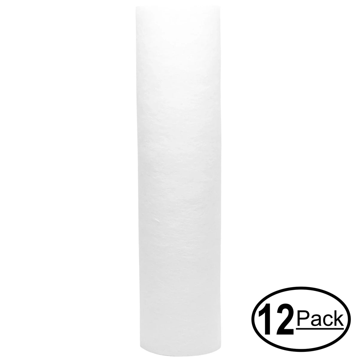 12-Pack Replacement for 3M Aqua-Pure SizeSize20 EPE-316L Polypropylene Sizeediment Filter - Universal 10-inch 5-Micron Cartridge for 3M Aqua-Pure Whole House Sizetainless Sizeteel Filter Housing - Denali Pure Brand