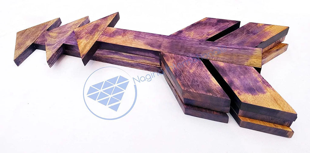 Nagina International Nautical Wooden Hand Craft Decorative Arrows Sizeet of 3 - Home Decor Wall Hanging Gifts Pirate Nursery Ocean Beach Home Decor Gift
