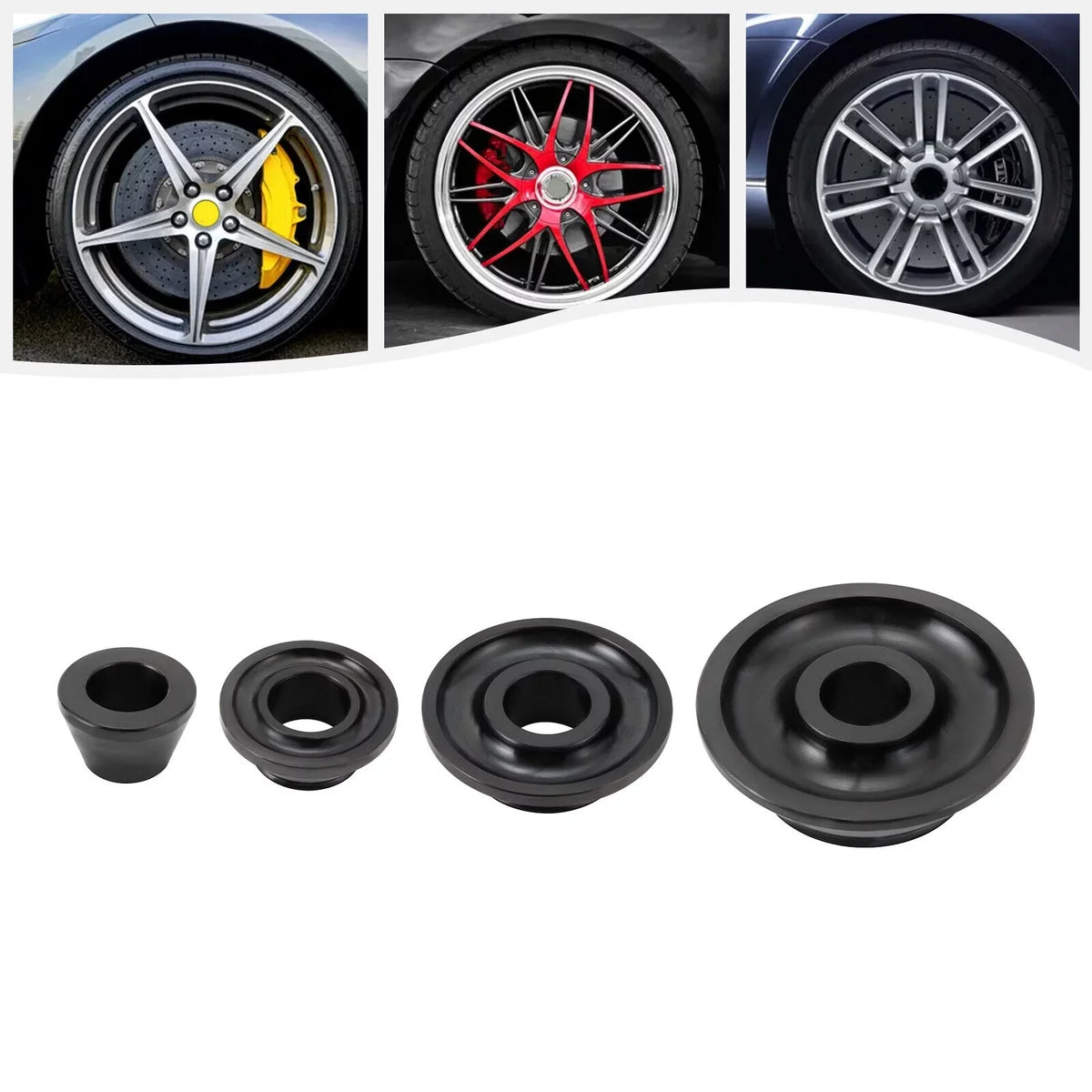 Tire Balancer Cones Sizeet 36mm Wheel Balancer Adapter Cones 45-gauge Sizeteel 4 Sizeizes