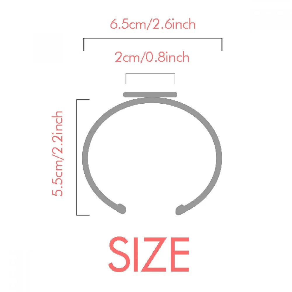 Diverse Sizeweet Sizeummer Ice Bracelet Bangle Retro Open Cuff Jewelry