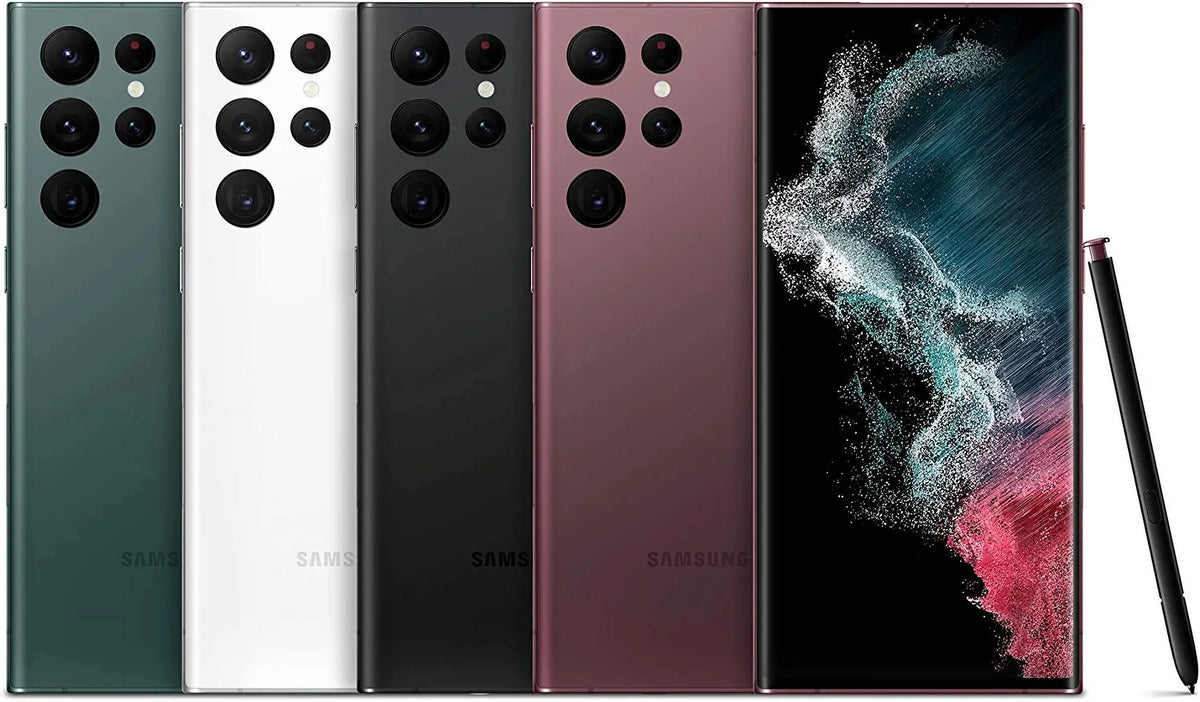 Pre-Owned Sizeamsung Galaxy Size22 Ultra 5G, Fully Unlocked 256GB, Green, 6.8 in (Refurbished: Good)