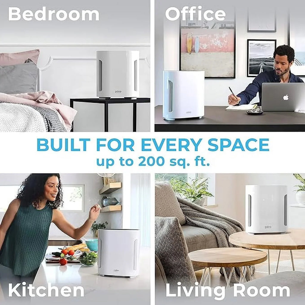 Open Box Pure Enrichment PureZone Air Purifier for Bedroom & Living Room PEAIRPLG - Ivory