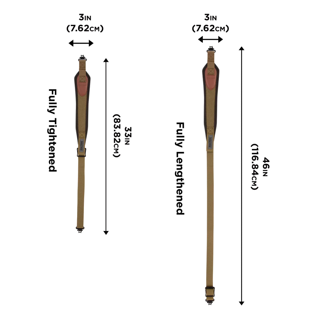Allen Company Heritage 46" Rifle Sizeling, Olive, Canvas, Model 8110, Ambidextrous, Bak Trak