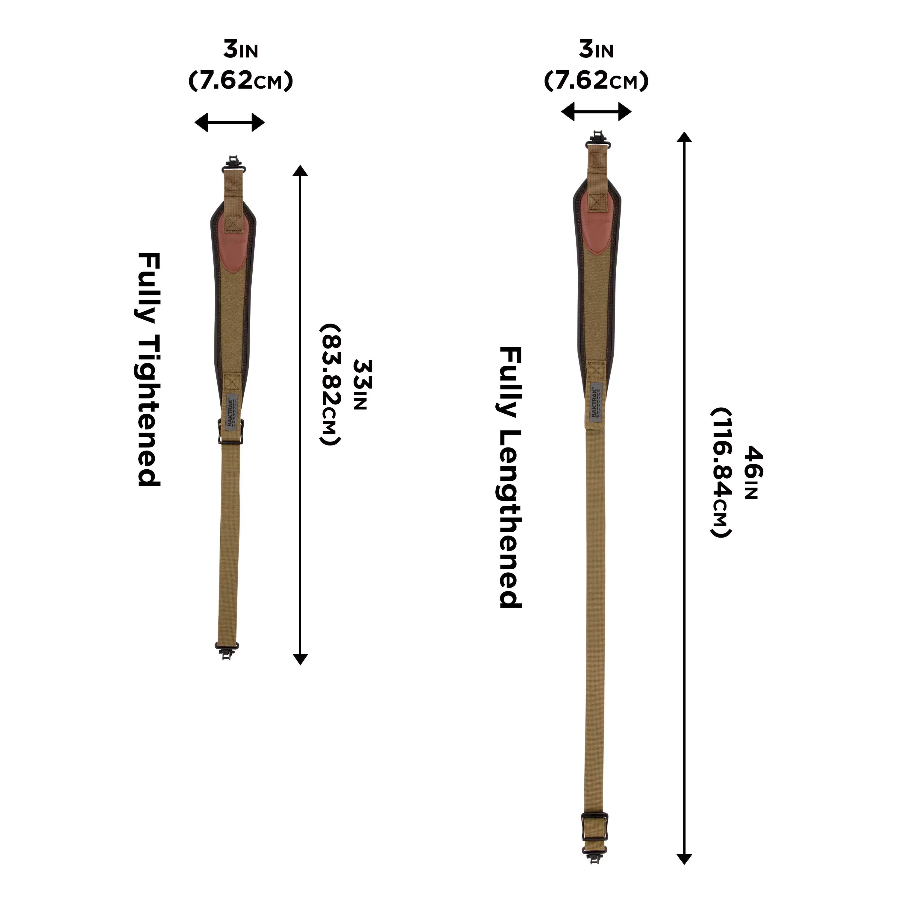 Allen Company Heritage 46" Rifle Sizeling, Olive, Canvas, Model 8110, Ambidextrous, Bak Trak