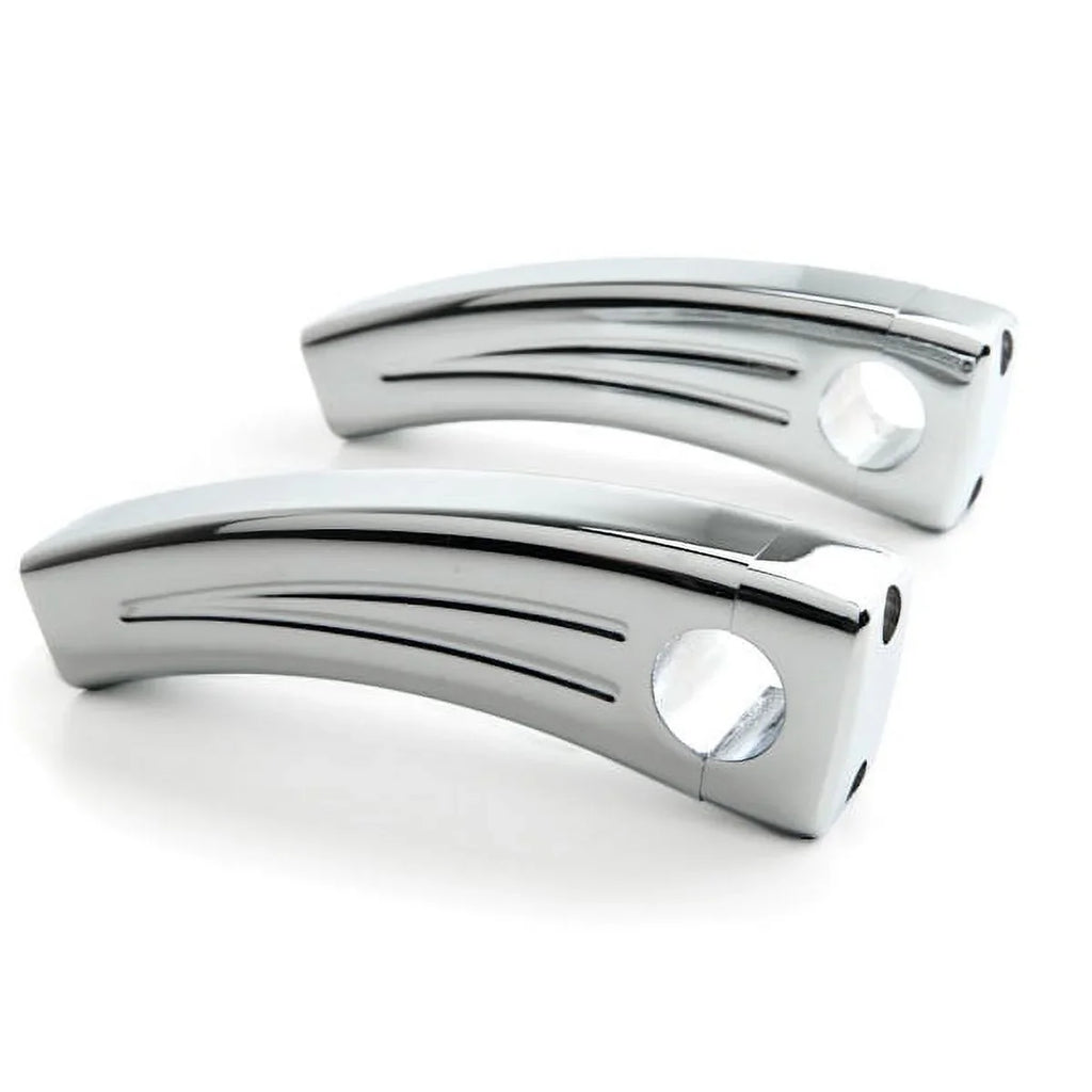 Krator 5.5" Chrome Motorcycle Handlebar Pullback Riser Compatible with Yamaha TX SizeR CSize YX RD 350 400 500 600 650 750