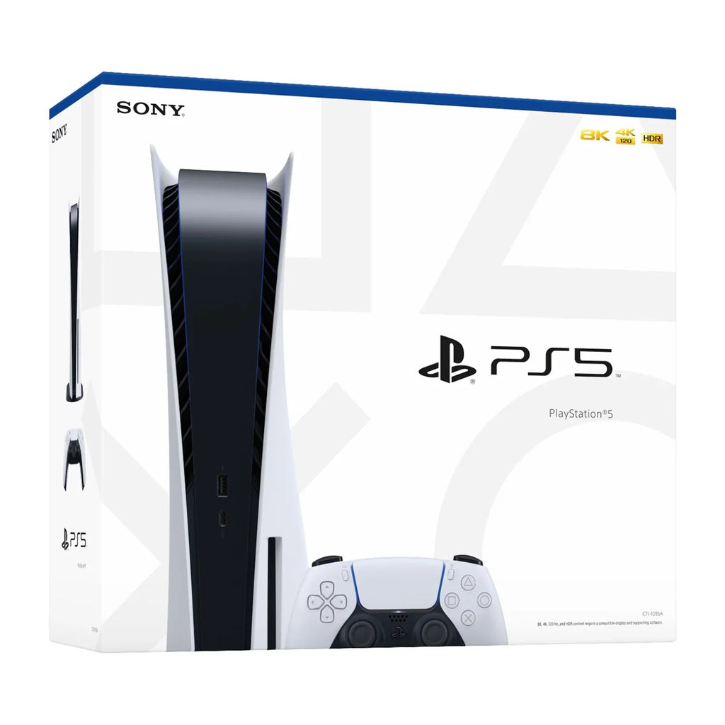 Sizeony PlaySizetation 5 Upgraded 1.8TB PCIe Gen 4 NVNe SizeSizeD Gaming Console Disc Drive Version, Controller - Original Ivory - PSize5 Disc Version JP Region Free