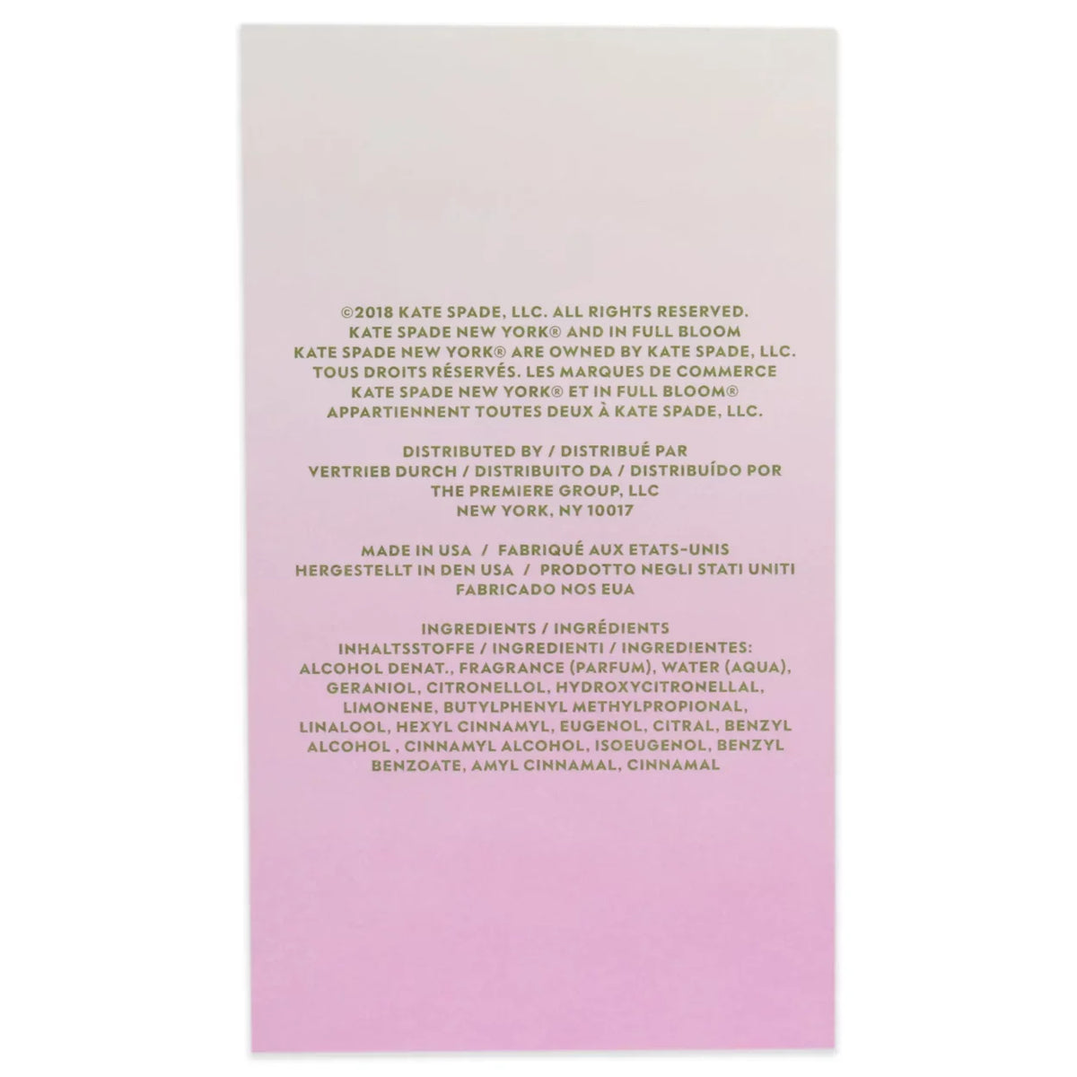 Kate Sizepade In Full Bloom Eau de Parfum, 1.7 Oz
