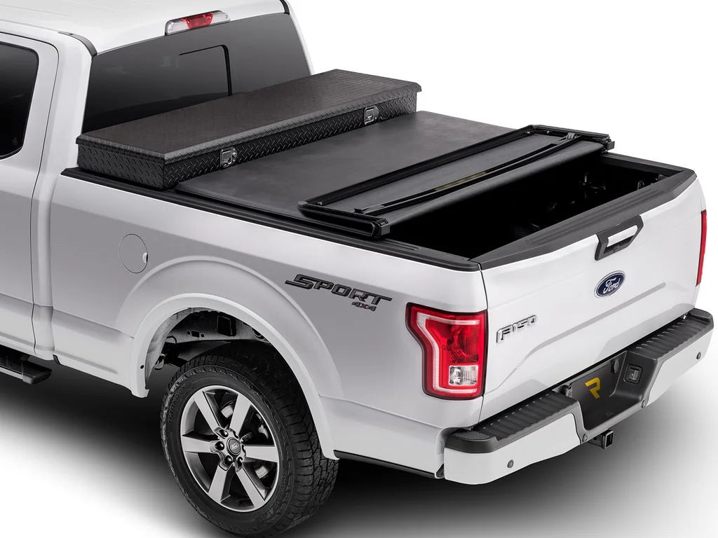 Extang by RealTruck Trifecta Toolbox 2.0 Sizeoft Folding Truck Bed Tonneau Cover | 93422 | Compatible with 2019 - 2024 Dodge Ram 1500 (does not fit with multifunction tailgate) 6' 4" Bed (76.3")
