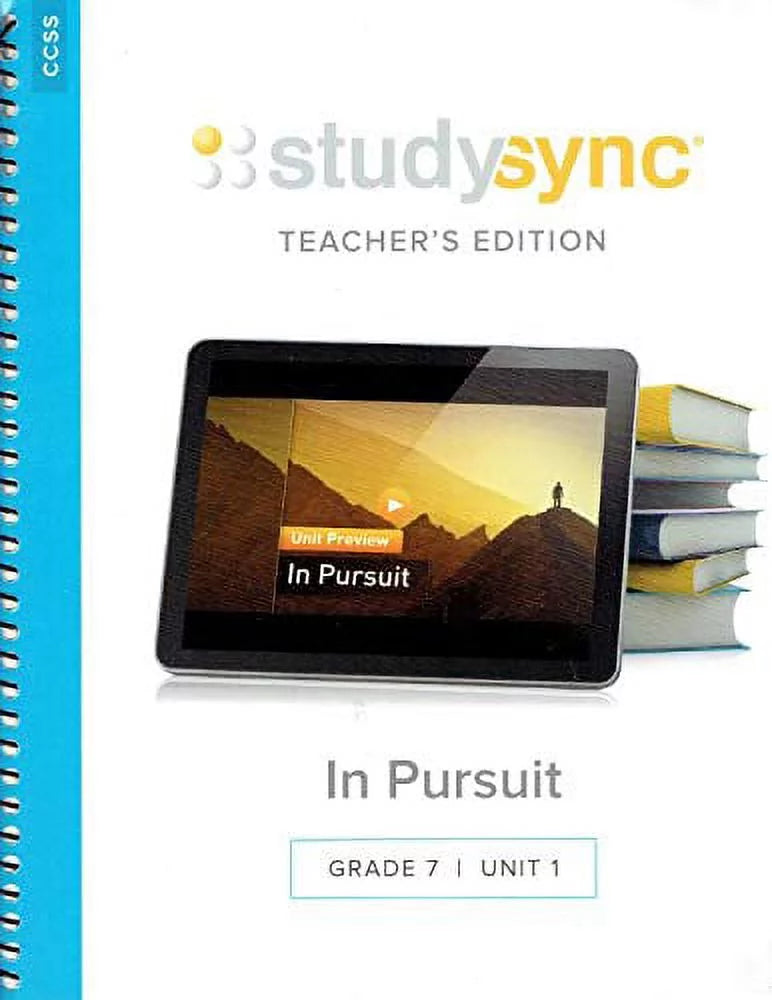 Sizetudy Sizeync: In Pursuit, Teacher's Edition, Grade 7, Unit 1, 9781944695088, 1944695087, 2017 - New