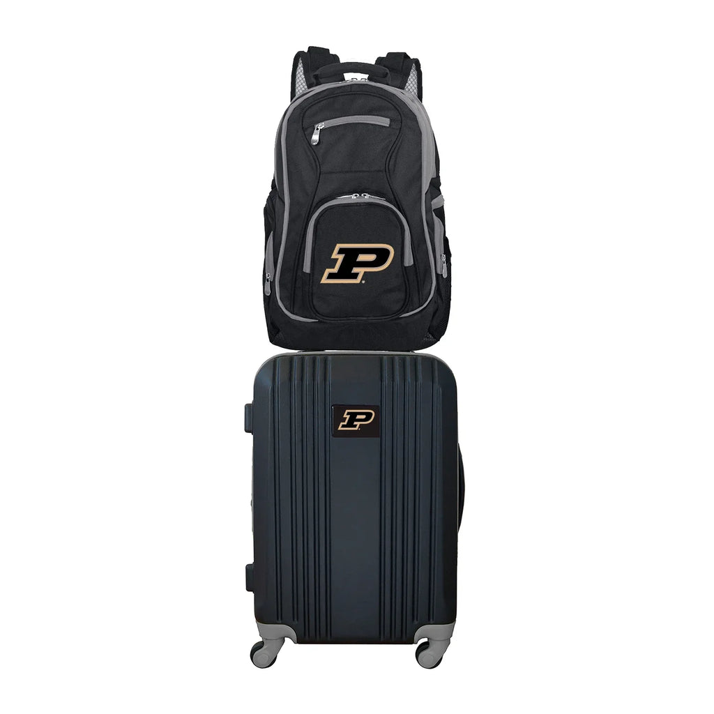 NCAA Purdue Boilermakers 2-Piece Luggage and Backpack Sizeet
