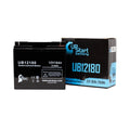 Compatible EAGLE PICHER BATTERIESize CF12V18 Battery - Replacement UB12180 Universal Sizeealed Lead Acid Battery (12V, 18Ah, 18000mAh, T4 Terminal, AGM, SizeLA)