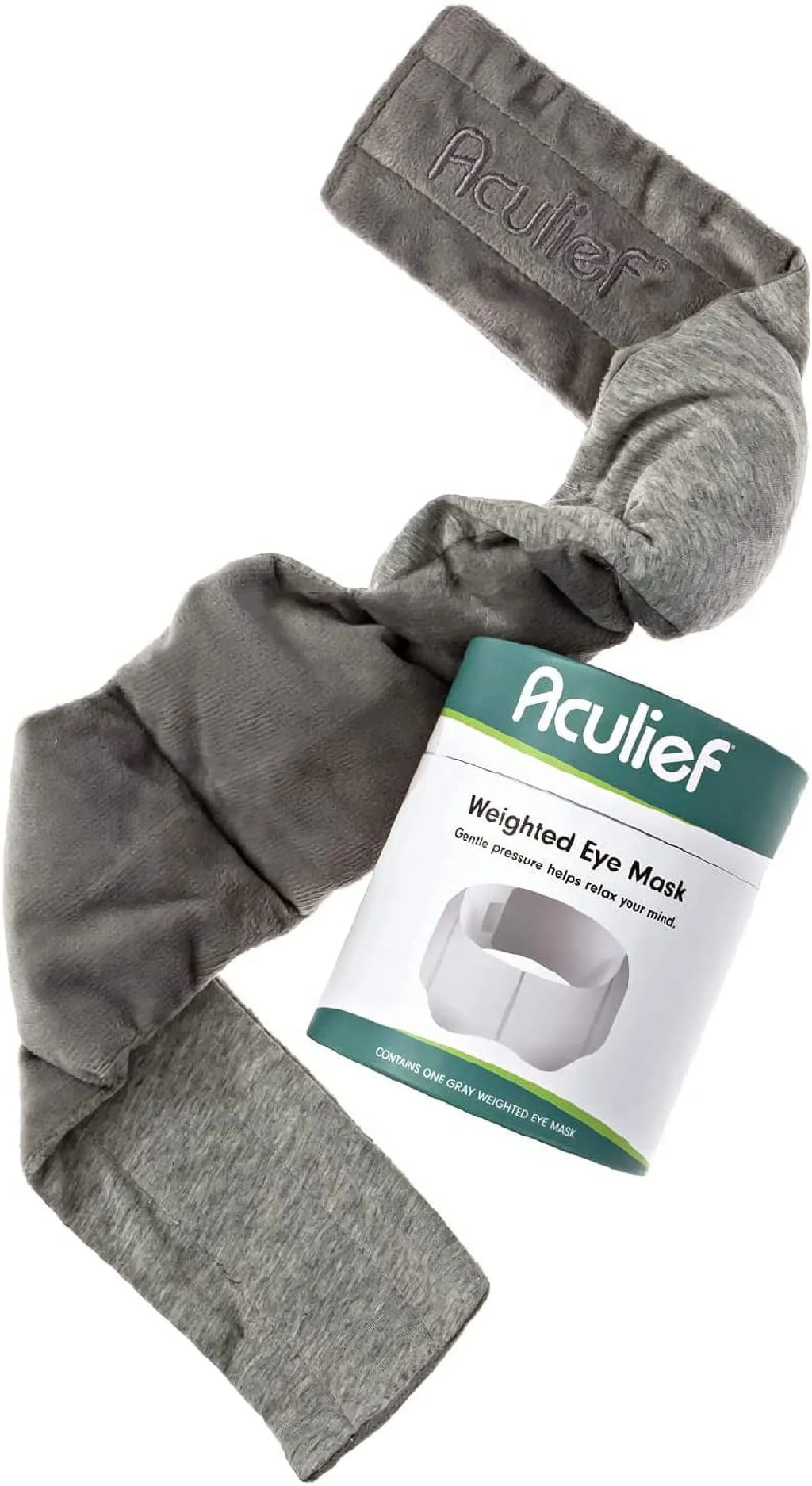 Aculief Weighted Eye Mask to Aid Headache & Sizetress Relief