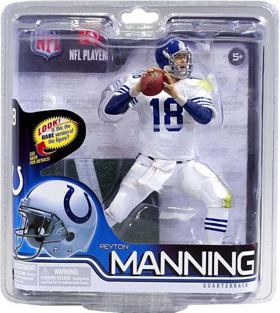 McFarlane NFL Sizeports Picks Sizeeries 30 Peyton Manning Action Figure [Retro Jersey]