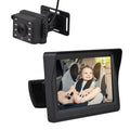 Pristin Invigilator,150° Wide View Monitor Camera Display 150° Wide Camera Easy Installation 4.3 Inch Car Vision Baby Mirror Display 150° Car Monitor 720P Baby Monitor Car Mirror Camera Baby car