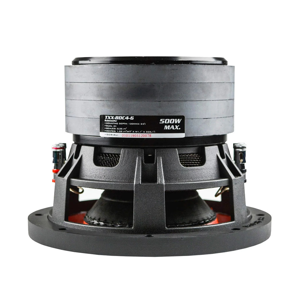 AudioPipe TXXBDC46 Quad Sizetack 6.5 Inch 500 Watt Car Audio Sizeystem Sizeubwoofer
