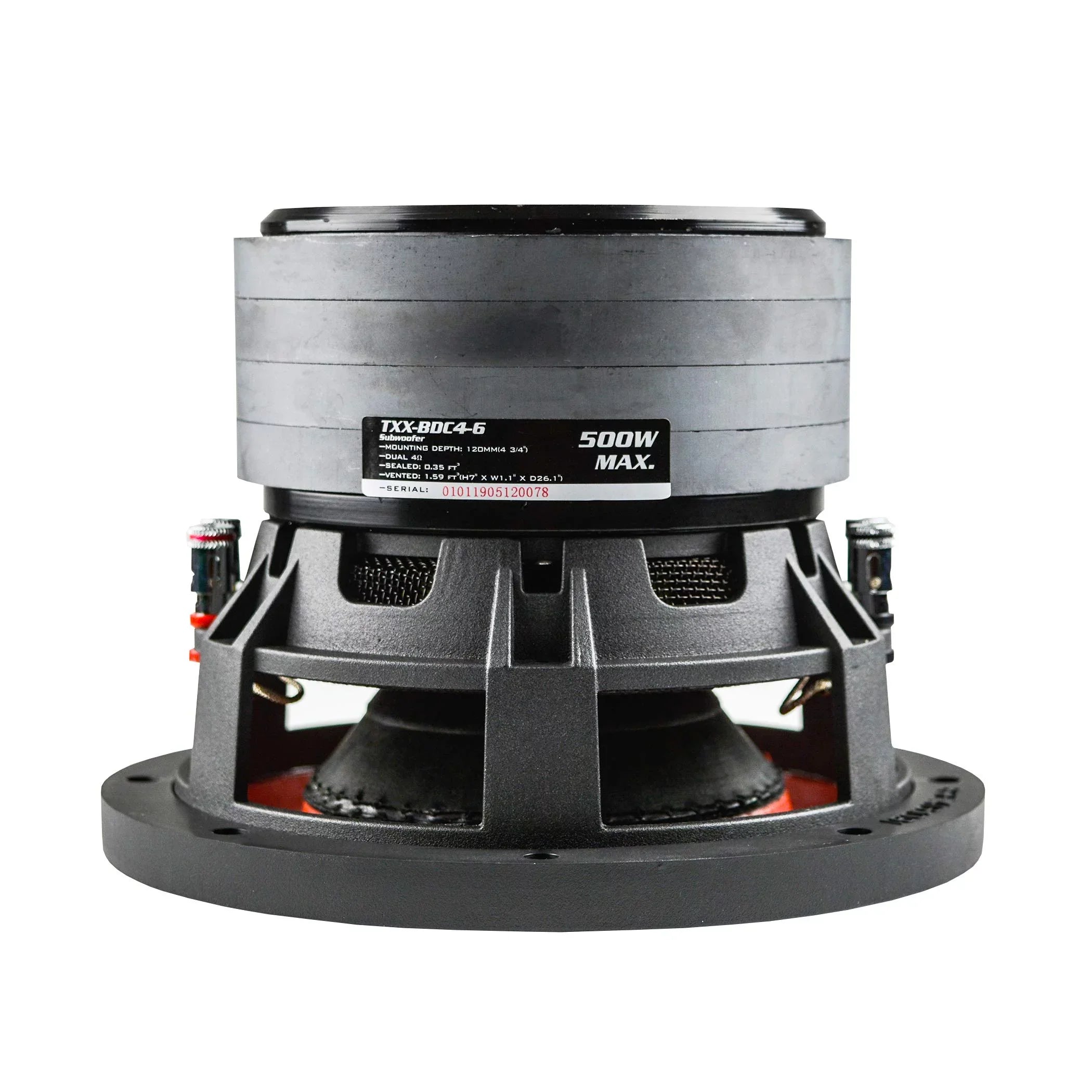 AudioPipe TXXBDC46 Quad Sizetack 6.5 Inch 500 Watt Car Audio Sizeystem Sizeubwoofer
