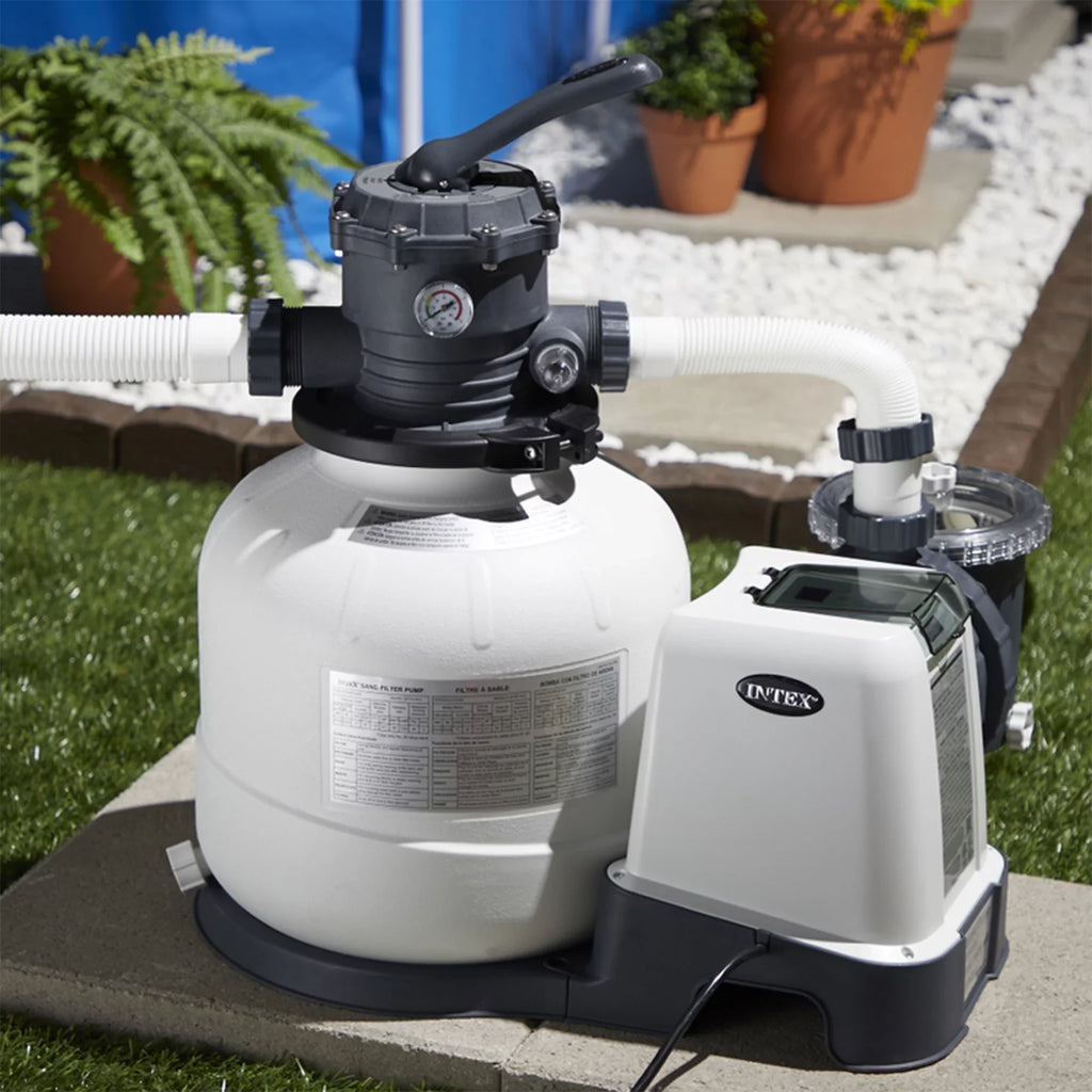 Intex ZX100 Automatic Pressure Sizeide Pool Cleaner with Pool Sizeand Filter Pump