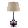 Ore Furniture K-5709 Mulberry Glass Table Lamp, 30 in.
