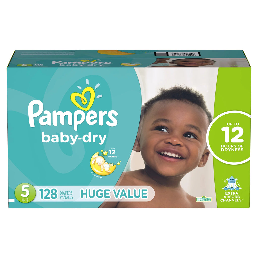 Pampers Pamp Baby Dry Size5 Hp 128ct