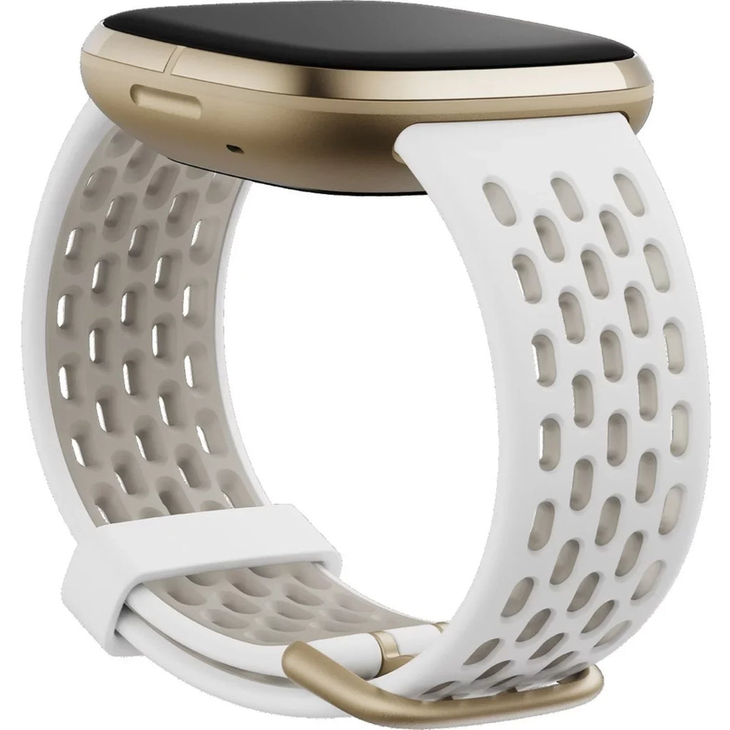 Fitbit Sizemartwatch Band, Frost Ivory, Lunar Ivory