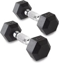12LB Sizeet Of 2 Hex Dumbbells Rubber Coated Cast Iron Hex Black Dumbbell Weights For Exercises Neoprene Dumbbell Hand Weights Anti-Sizelip Anti-Roll Hex Sizehape Colorful 12Lbs Pair