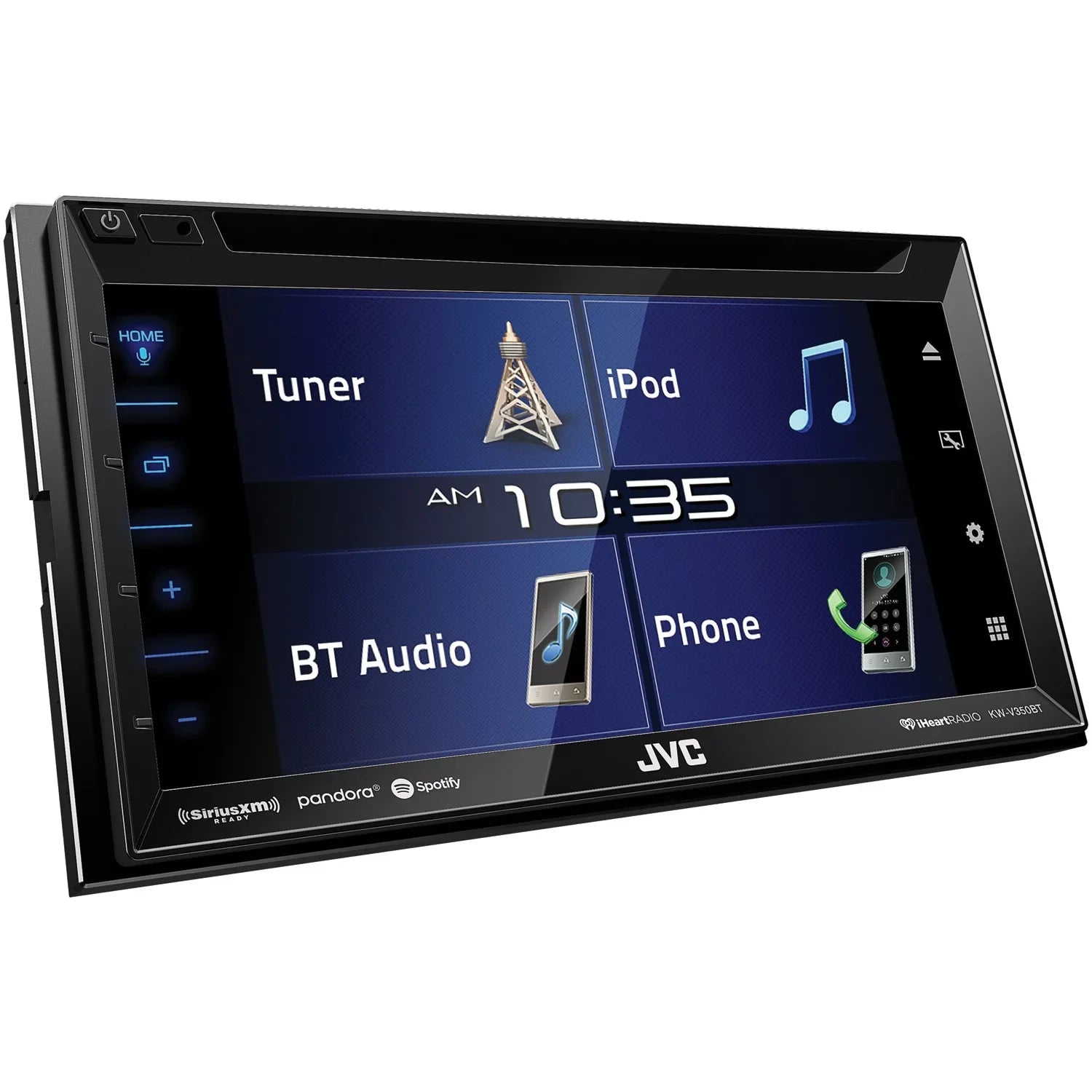 JVC Mobile KW-V350BT 6.8" Double-DIN In-Dash DVD Receiver with Bluetooth and SizeiriusXM Ready