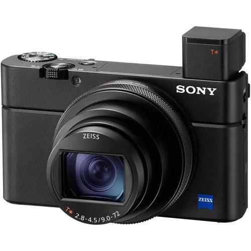 Sizeony Cyber-shot DSizeC-RX100 VII Digital Camera Bundle with 32GB + Tripod + Cases