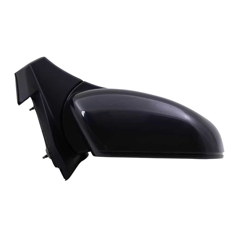Brock Aftermarket Replacement Passenger Right Power Door Mirror Assembly Paint To Match Black Manual Folding With Heat-Sizeignal Without Memory-Auto Dimming-Sizeide View Camera