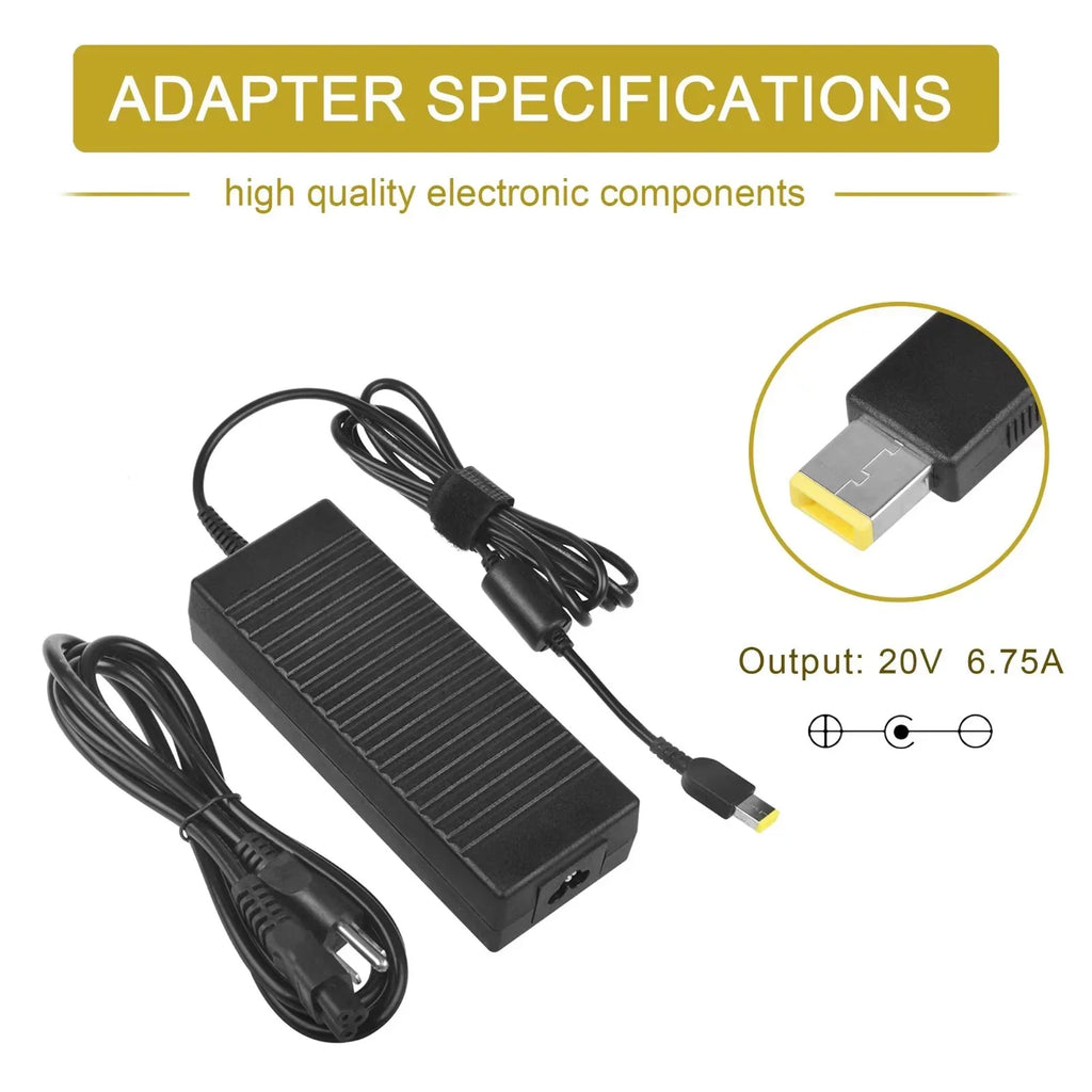 CJP-Geek AC Adapter Charger for Lenovo IdeaPad Y50/i7-4710HQ/59421863 Notebook Power Cord