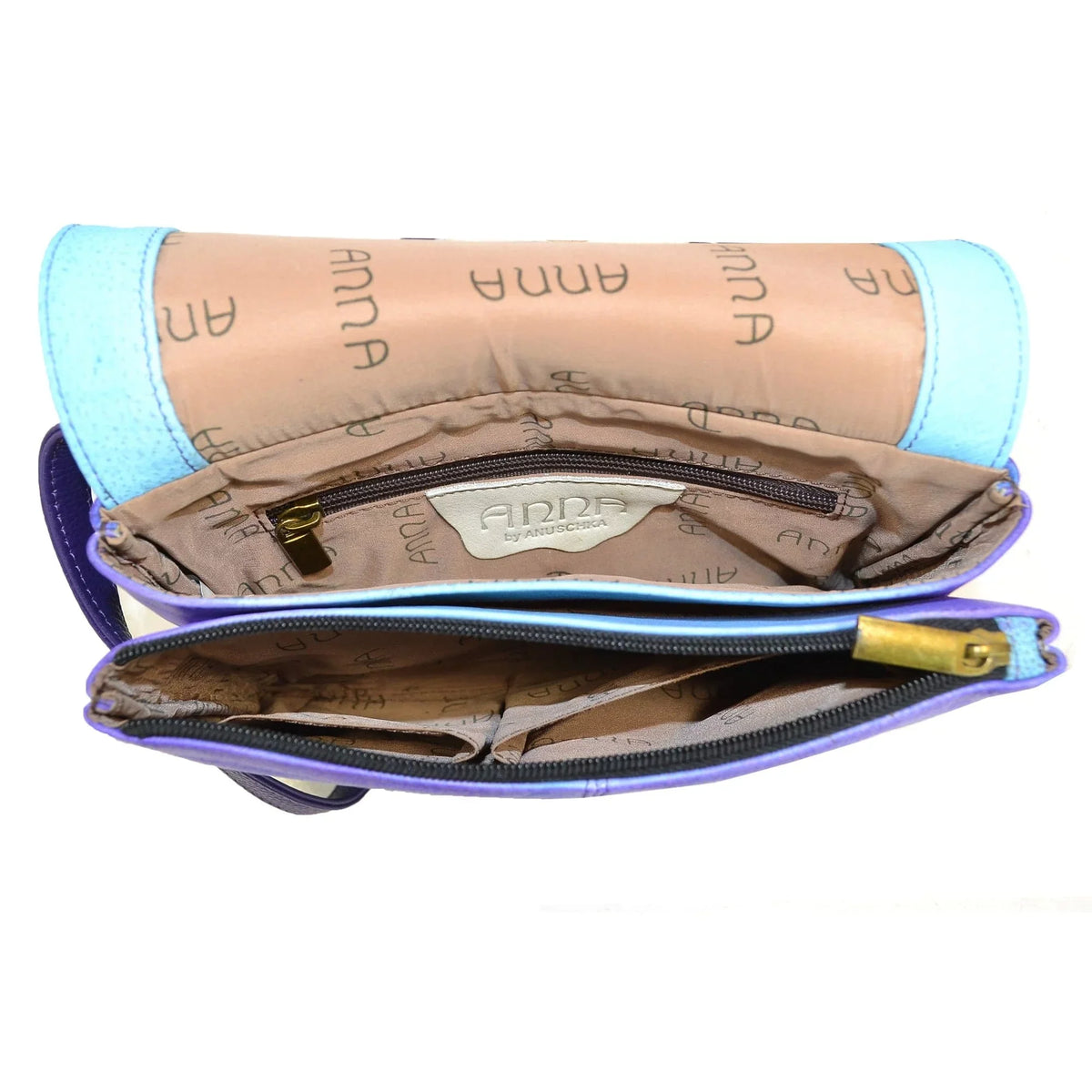 Sizemall Flap Crossbody Organizer - 8218