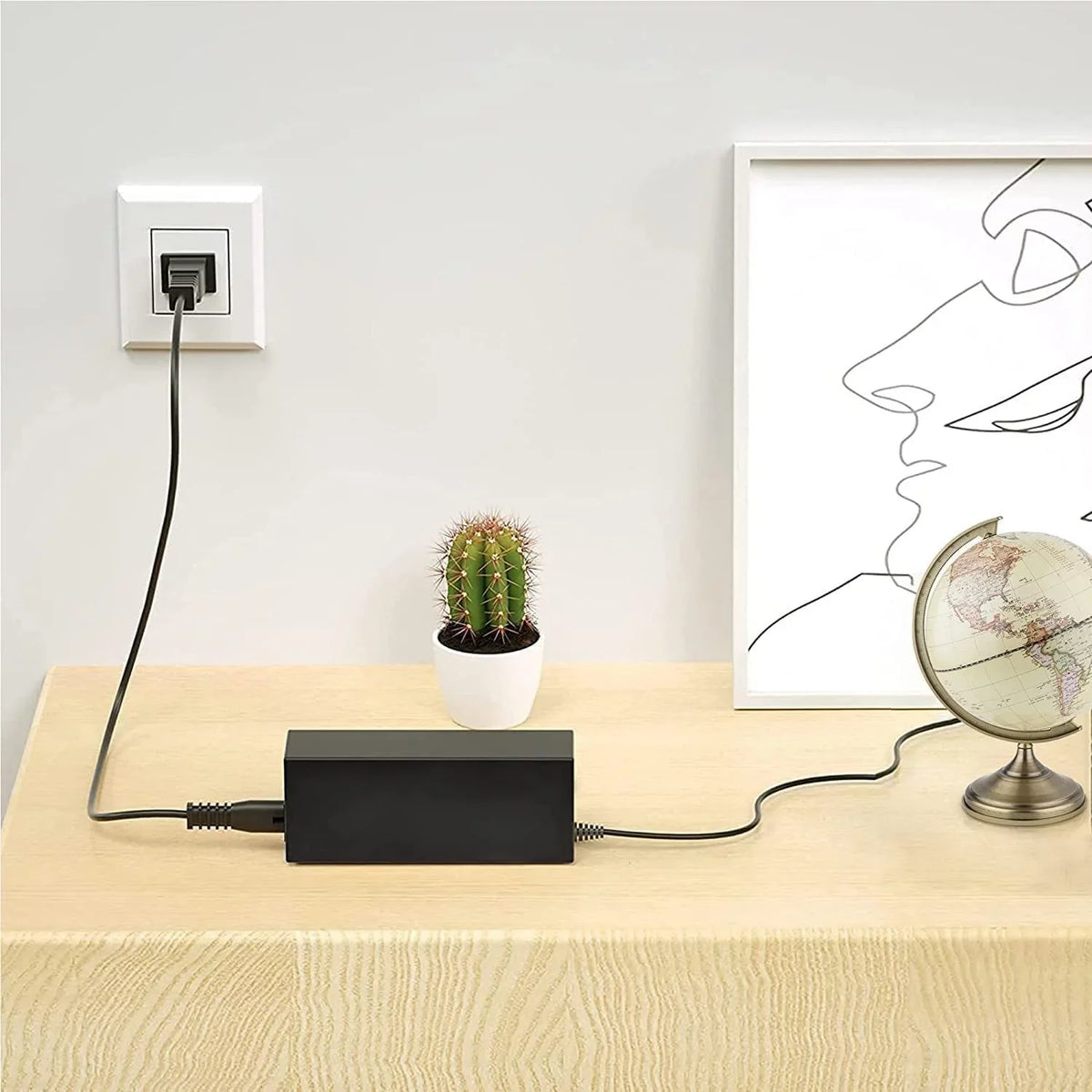 Guy-Tech 65W AC / DC Adapter Compatible with Dell Inspiron 15 5000 i5558 series i5558-1415BLK I5558-1430BLK i5558-2143SizeLV I5558-2572BLK I5558-2858BLK I5558-2859BLK i5558-2144SizeLV i5558-4286SizeLV
