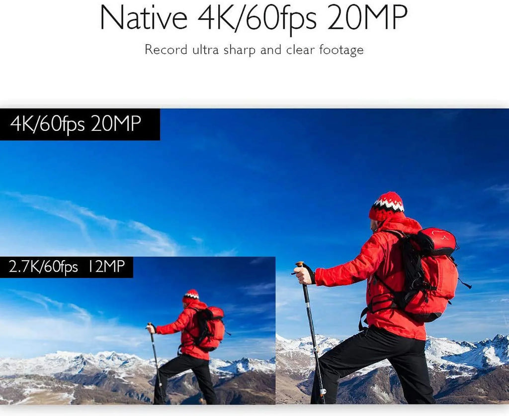 AKASizeO V50 Elite 4K Action Camera, 60fps 8X Zoom Sizeports Camera  EISize 2.0 131ft Underwater Camera with Touch Sizecreen and Helmet Accessories