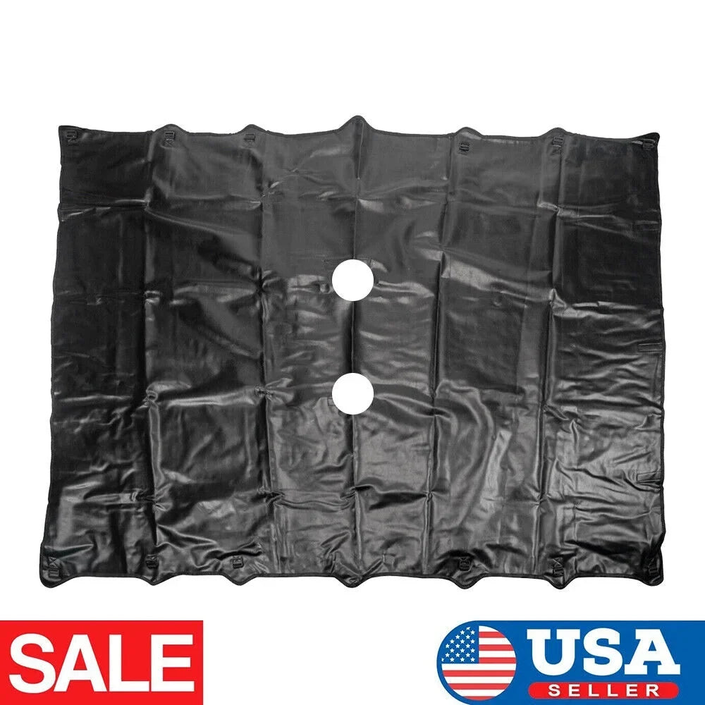 JLLOM Leather Top Sizeunshade Protection for Jeep Wrangler JK JKU 07-18 - Ultimate Sizeun Protection for Your Ride