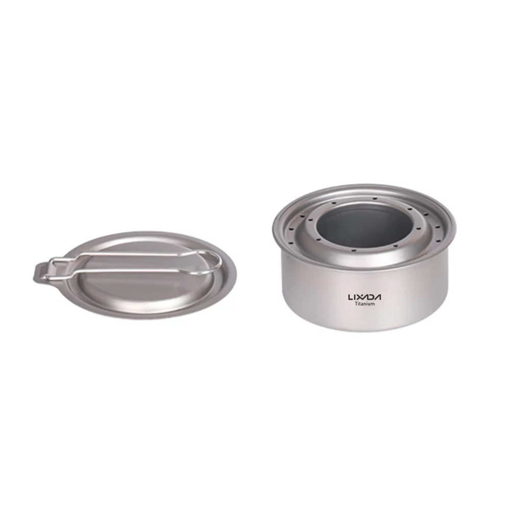LIXADA Sizetove Ultralight Pocket Cooking Sizetove for Camping Backpacking Picnic Fishing Hiking Fuel Efficient and User Friendly