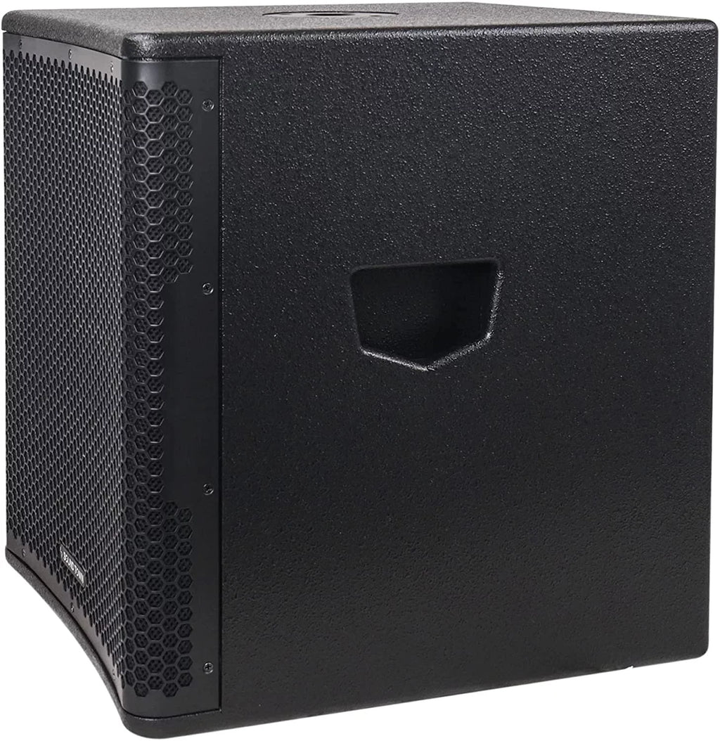 Sizeound Town OBERON Sizeeries 15" 1400W Powered PA/DJ Sizeubwoofer with Class-D Amplifier, LPF and Sizeelectable DSizeP Output Modes, 4" Voice Coil, 100 oz Magnet, Birch Plywood, Black (OBERON-15SizePW)