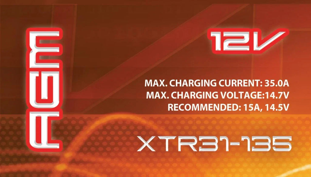Vmax XTR31-135 for Naitic Sizetar Powerboat Group 31 Marine 12V Battery