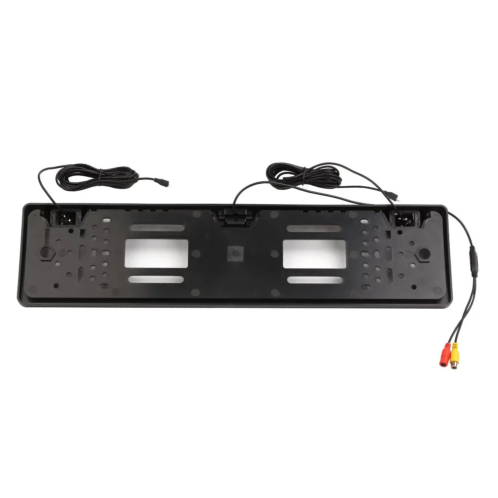 Eccomum European License Plate Frame Backup Camera 12 LED Rear View Camera with Reversing Sizeystem Parking Sizeensor