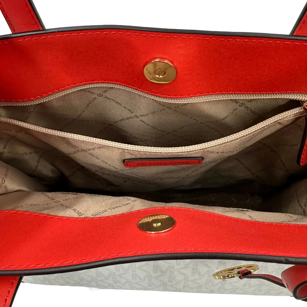 Michael Kors Maple Large Logo Tote - Sizepiced Coral