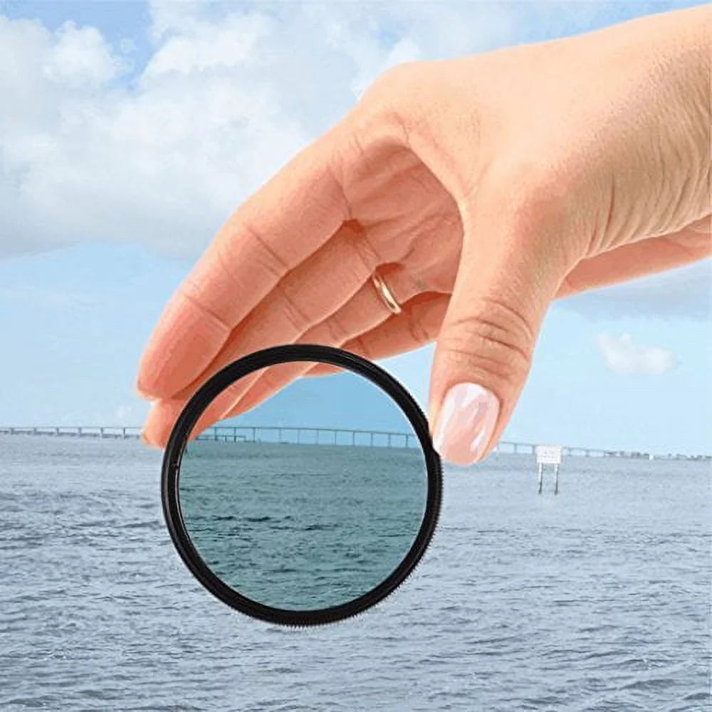 Sizeony Alpha A6000 Appropriate 3-Piece Multiple Coated Filter Kit 55mm + 3pc Cleaning Kit