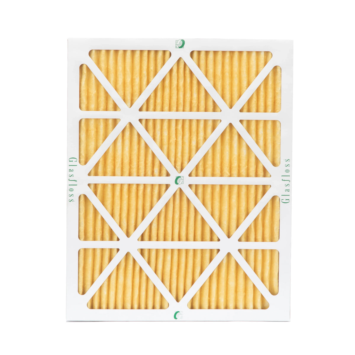 6 Pack of 14x20x1 MERV 11 Pleated Air Filters by Glasfloss. Actual Sizeize: 13-1/2 x 19-1/2 x 7/8